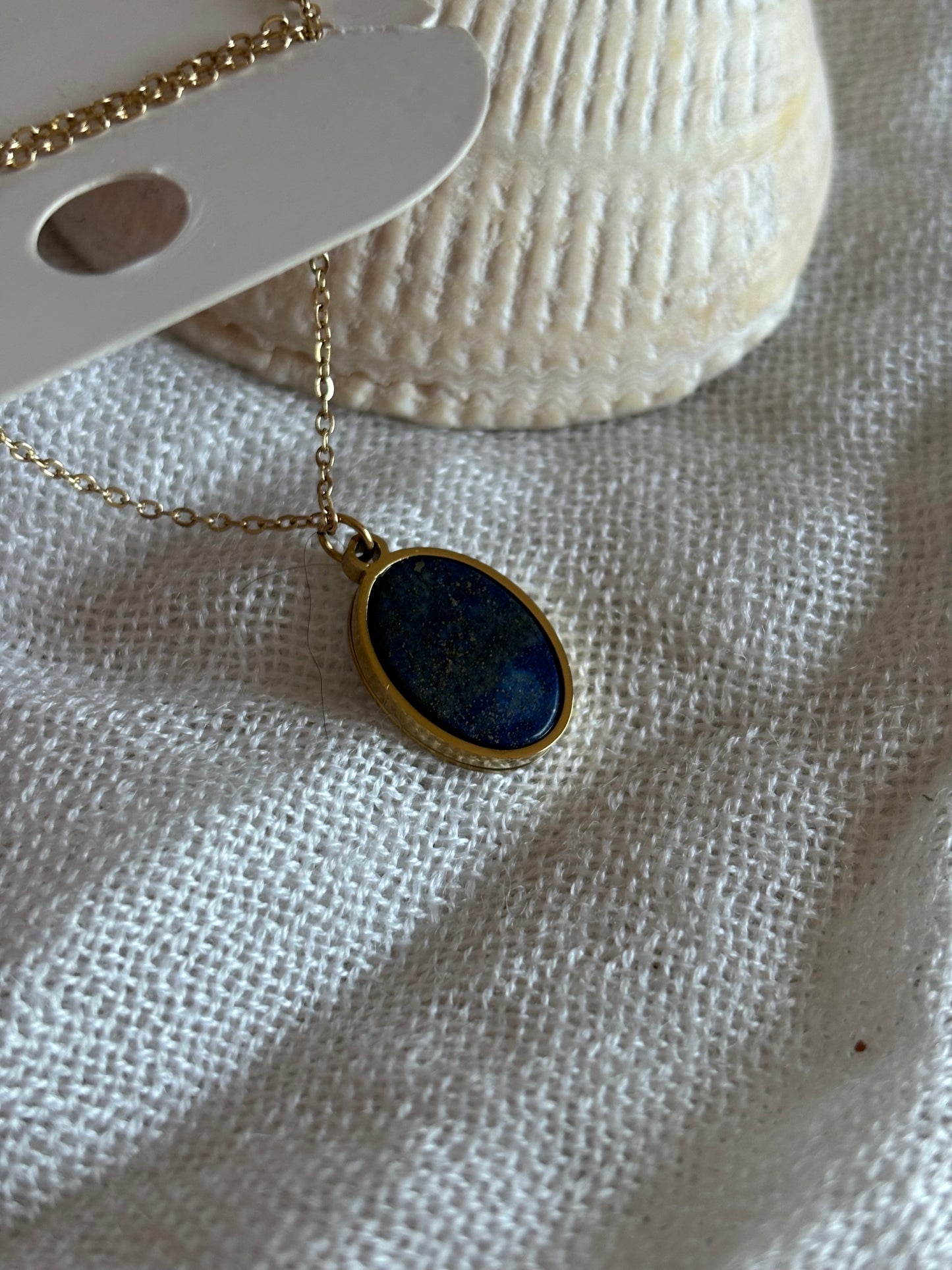 Collier réversible "Janice" - Lapis Lazuli - Bohm Paris