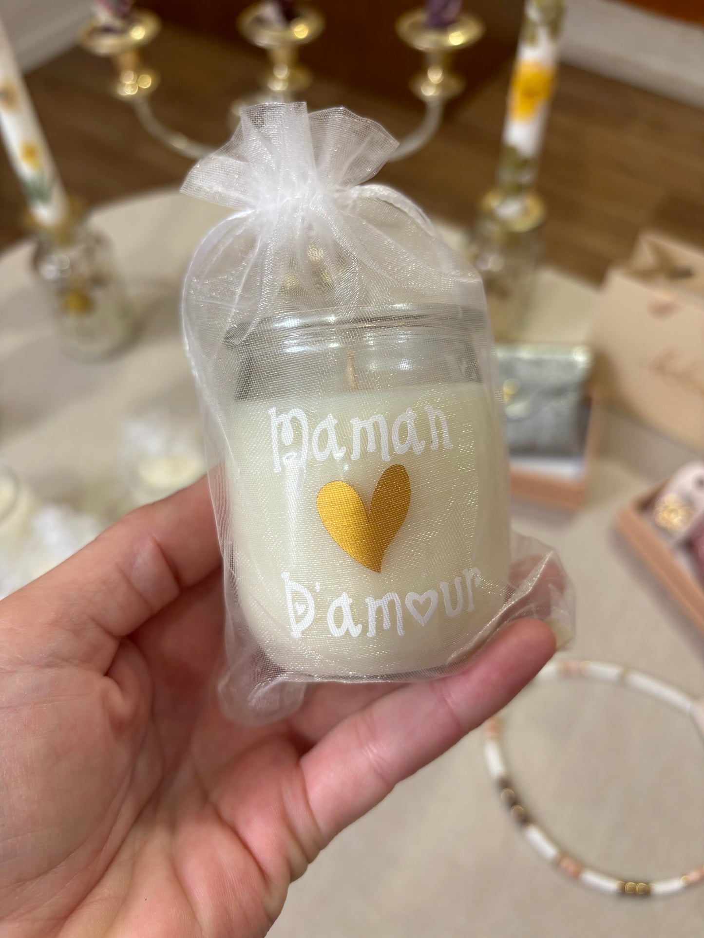 Bougies Maman d'Amour - Fleur d'Amandier