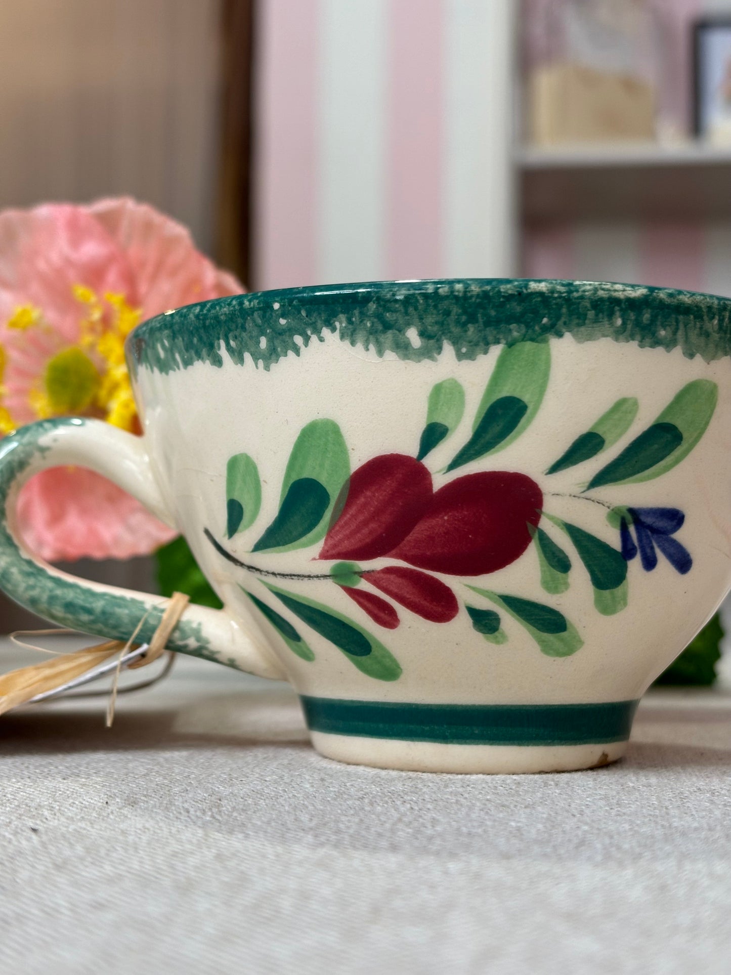 Bougie Parfumée Lavande - Upcyclée dans une Tasse Vintage Bayeux