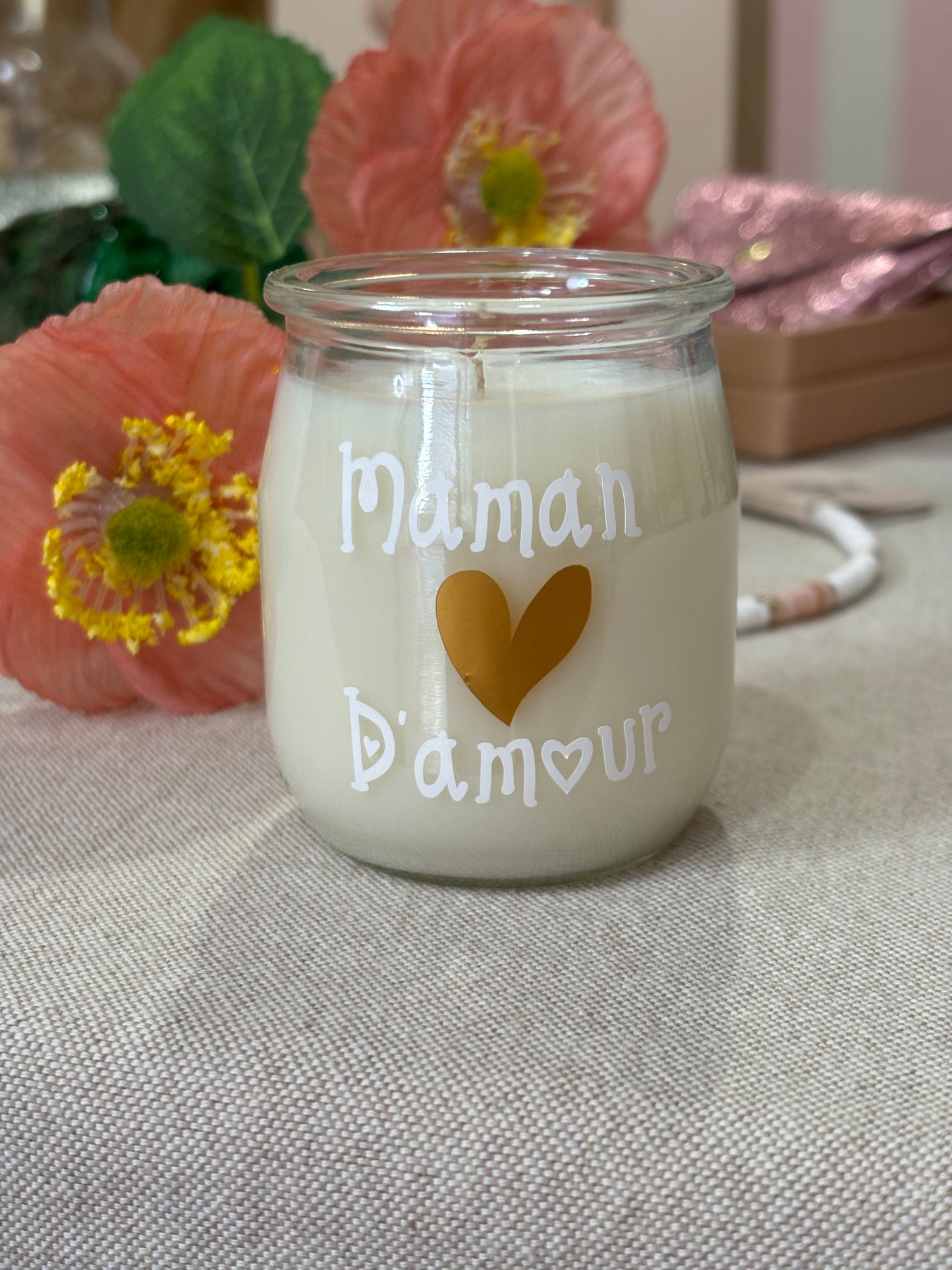 Bougies Maman d'Amour - Fleur d'Amandier