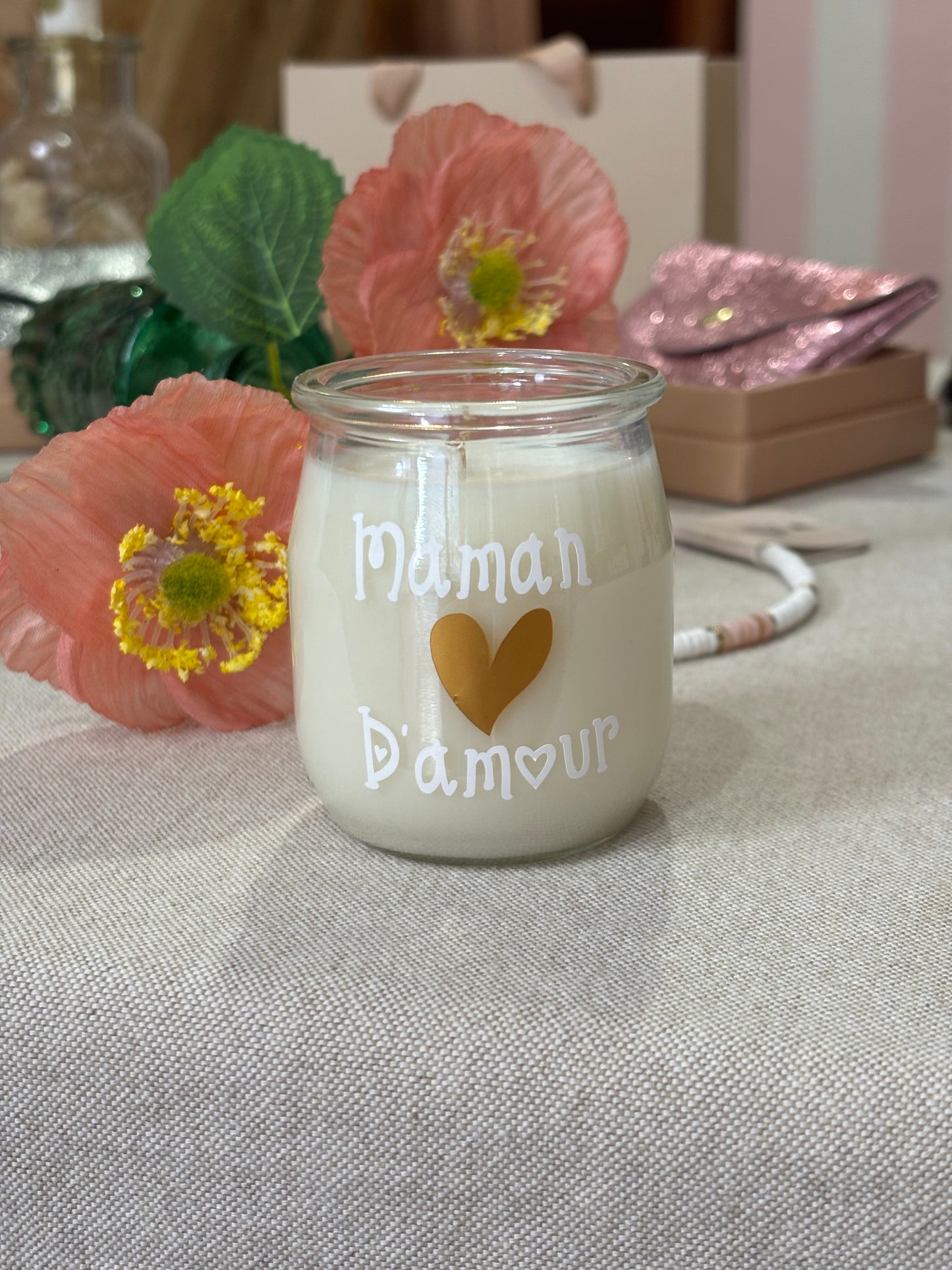 Bougies Maman d'Amour - Fleur d'Amandier