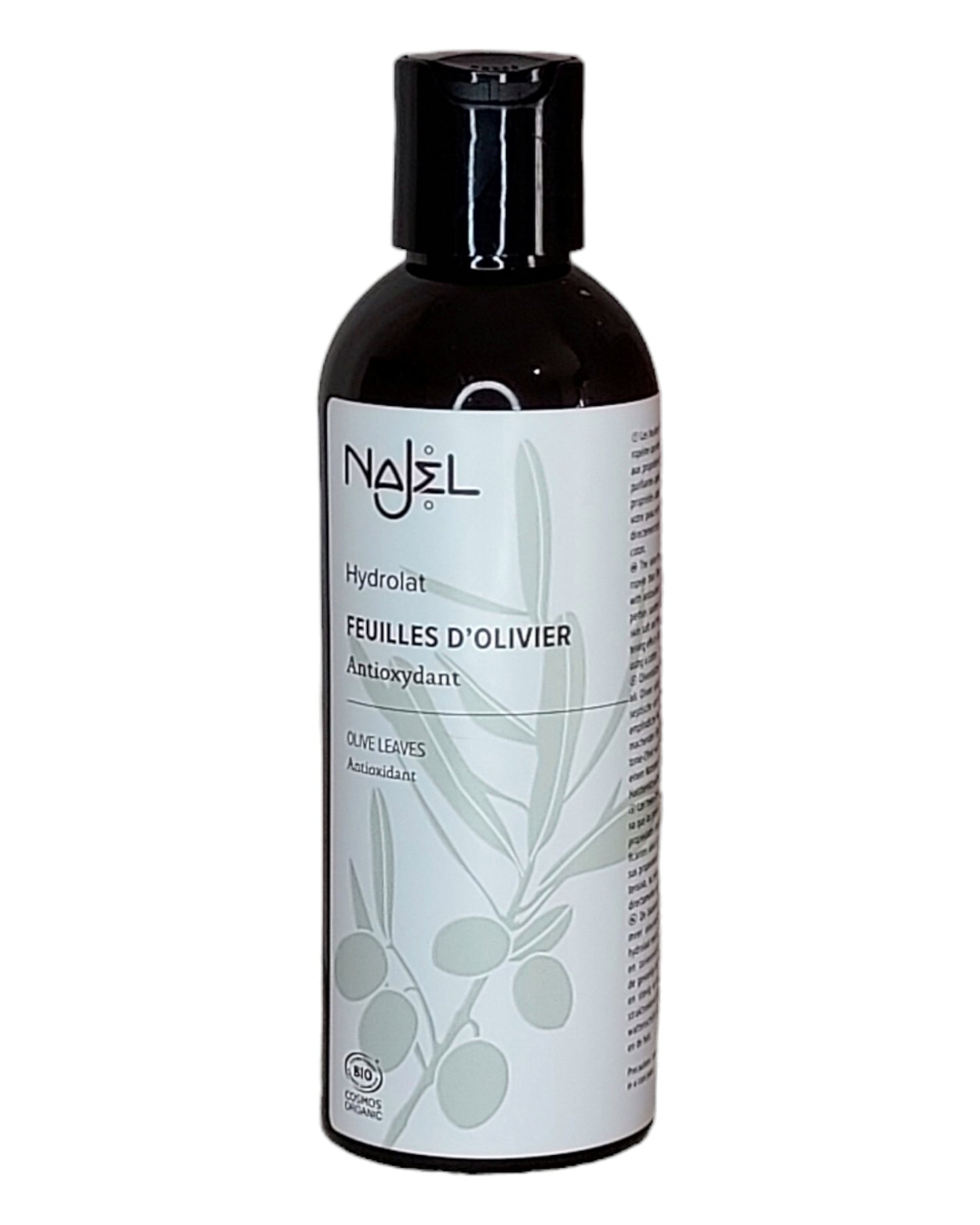 Hydrolat de Feuilles d'Olivier Antioxydant - Soin Naturel pour la Peau - 200 ml