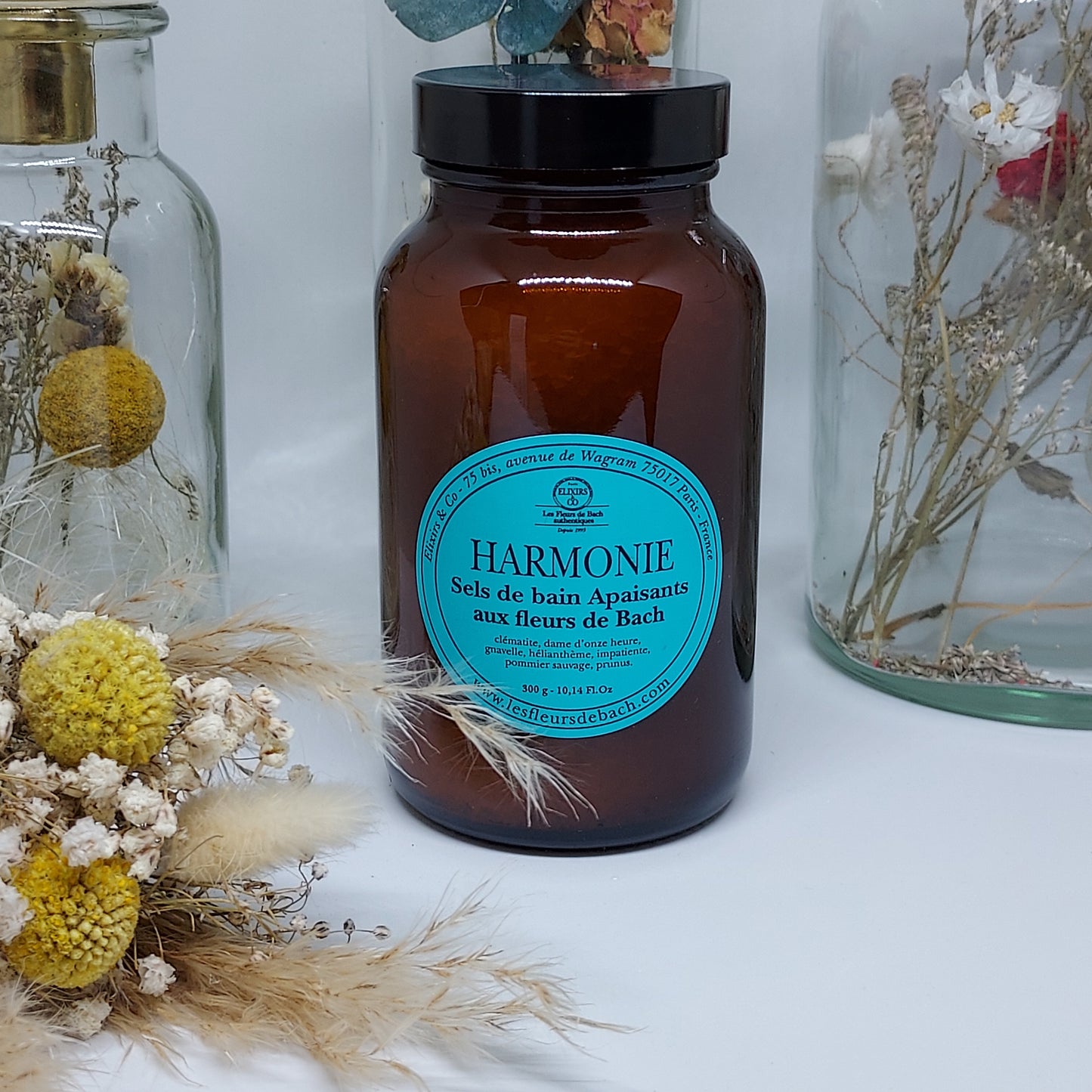 Sels de bain "Harmonie" aux fleurs de Bach Elixirs&Co