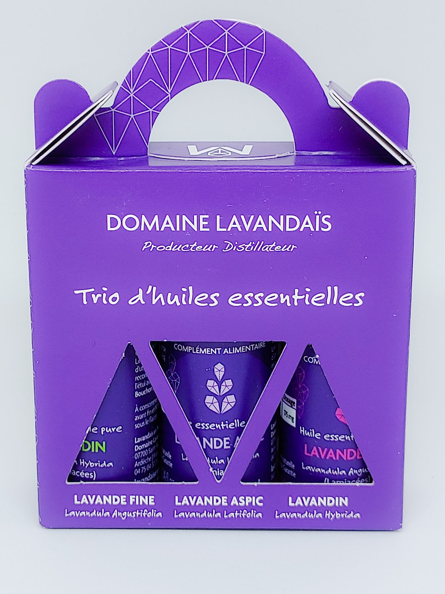 Trio d'huiles essentielles de Lavande